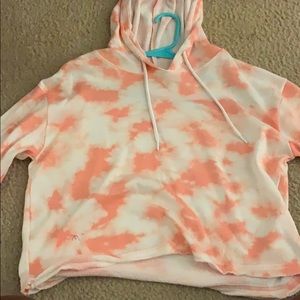 a pink long sleeve hoodie!